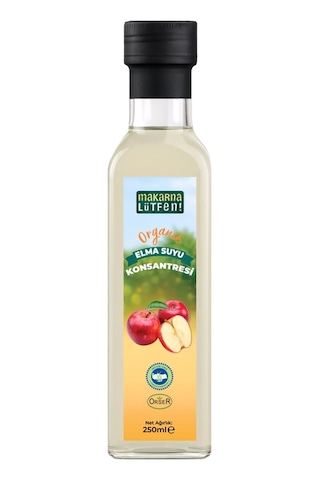 Organik Elma Suyu Konsantresi 250 Ml