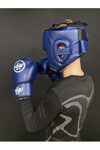 Vnv Sport Açık Boks Başlığı Çocuklar Ve Yetişkinler İçin 151236843 Mavi