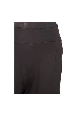 Barem Kadın Pensli Çelikli İnterlok Siyah Pantolon Siyah