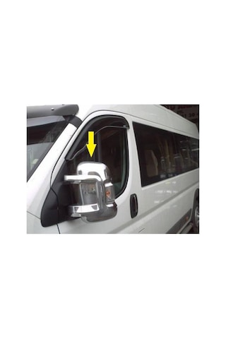 Peugeot Boxer 2006 Üzeri ABS Krom Kaplama Ayna Kapağı 2 Parça
