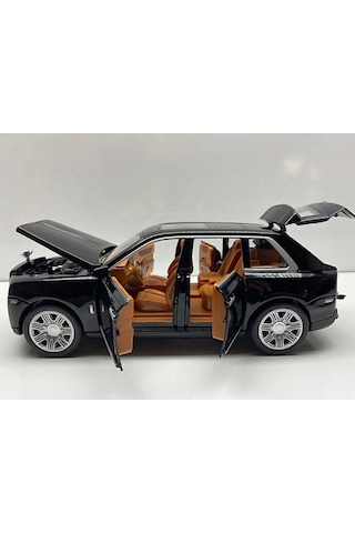 Metal Model Araba 23 Cm Rolls Royce Cullinan Sesli Işıklı Oyuncak Roys-roys