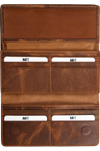 Mft Leather Hakiki Deri El Portföyü Cüzdan Hilton 8926 Crazy Taba