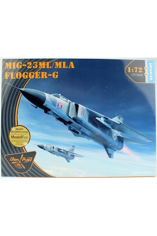 Clear Prop Models 72032 1/72 Ölçek, Mig-23ml/mla Flogger-g, Askeri Jet Uçağı, Plastik Model Kiti-55950