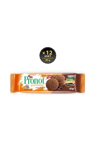 Eti Pronot Glutensiz Kakaolu Kurabiye 12 x 85 G