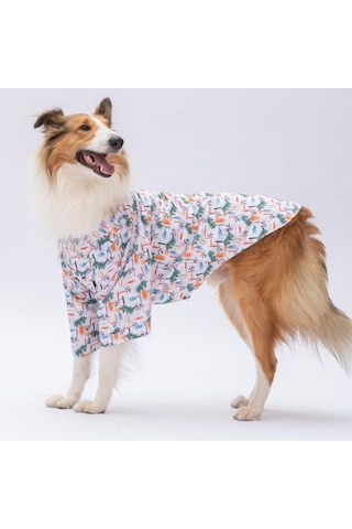 Palm Beach Orta Ve Büyük Irk Köpek Gömleği - Köpek Kıyafeti 15 Kg-45 Kg