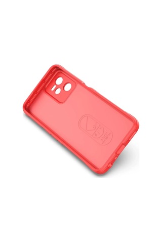 Newface Realme C35 Kılıf Optimum Silikon Semeglbl - 82 - Kırmızı