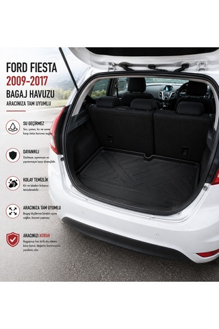 Ford Fiesta 2009-2017 Arası Bagaj Havuzu