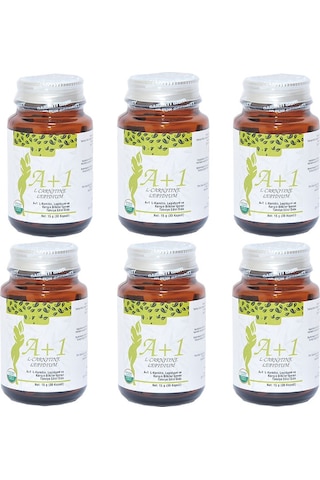 Hhs A1 L-Carnitine Lepidium Bitkisel 30 Kapsül X 6 Adet