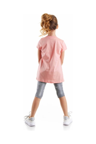Denokids Mshb&g Leopar Kız Tunik Tayt Takım Çok Renkli