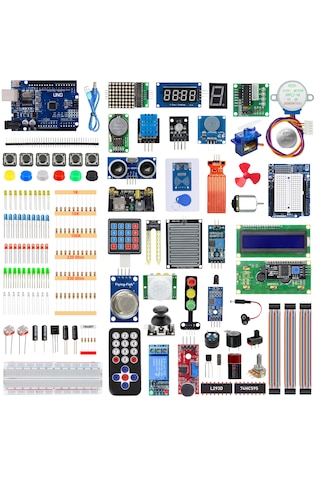 Arduino Set 292 Parça Full Başlangıç Seti Malzeme Kutulu