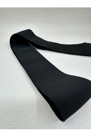 Paşateks 5.5 Cm Dokuma Lastik-5 Metre-siyah