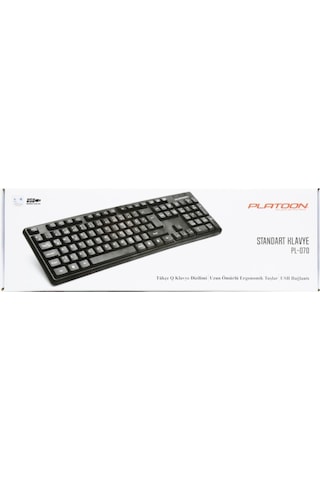 Platoon PL-070 Usb Kablolu Standart Q Klavye
