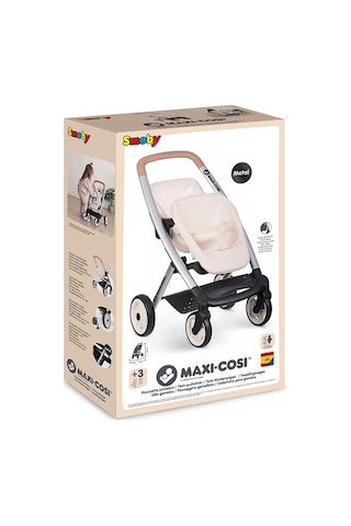 Smoby Maxi-cosi&quinny Oyuncak İkiz Bebek Arabası - Bej 253222