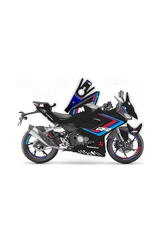 Rks Srk 125 R M Power Carbon Design Sticker Set