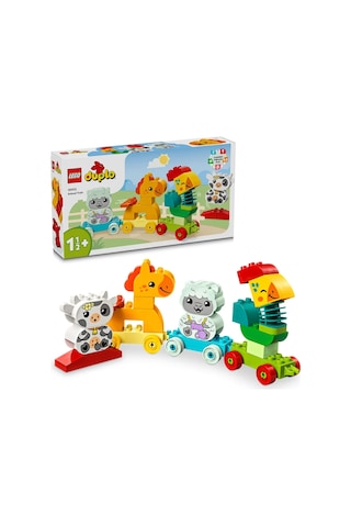 LEGO® DUPLO® İlk Hayvan Trenim 10412 1½+ Eğitici Oyuncak Yapım Seti - 19 Parça