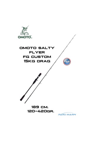 Omoto Salty Flyer Fg Custom 120-420Gr Slow Jig Kamışı
