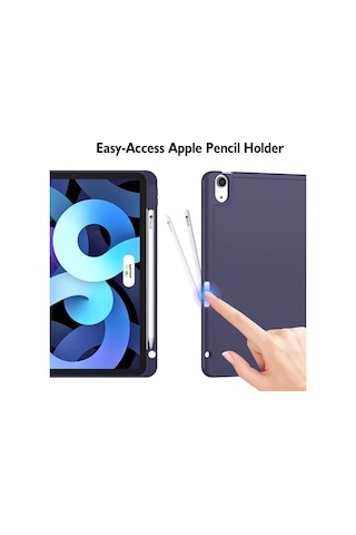Xiaomi Redmi Pad Pro 12.2inç 2025 Uyumlu Kılıf Kalem Bölmeli Smart Case Kılıf