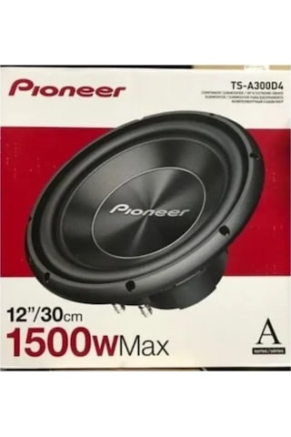 Pioneer Ts-A300D4 1500 Watt 30 Cm Subwoofer