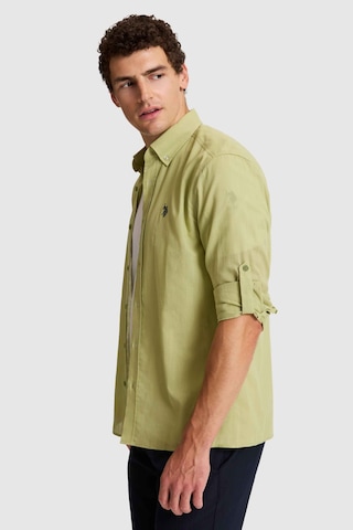 U.S. Polo Assn. U.s. Polo Assn. Erkek Çağla Gömlek Basic 50324660-vr016 Cagla