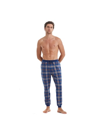 Erkek Pijama Altı 40097 - Mavi Mavi