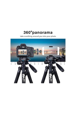 Q111 10kg Kapasiteli Çantalı Profesyonel Turuncu Tripod Canon Nikon Sony Fujifilm Olympus