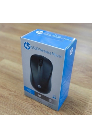 Hp S500 1200dpı 2.4ghz Wireless Usb Siyah Kablosuz Mouse Pil İçinde Diğer