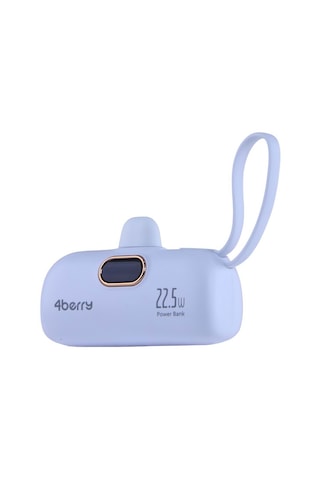 Dx269b Beyaz Powerbank 5.000 Mah, 22.5 W Type-c Hızlı Şarj