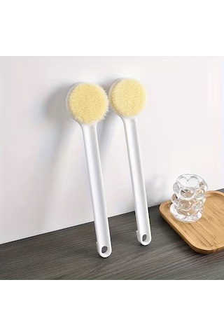 Mucit Home Banyo Fırçası Uzun Saplı Banyo Fırçası Banyo Fırçası Yumuşak Kıllı 1 Adet
