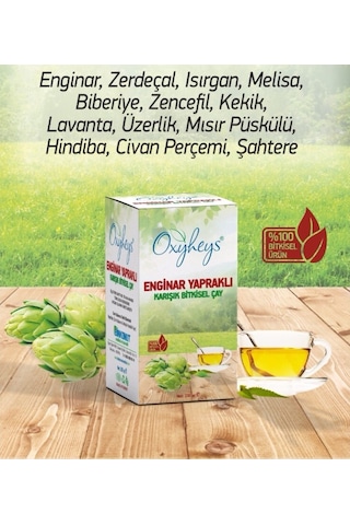 Oxyheys Enginar Yapraklı Karışık Bitkisel Çay