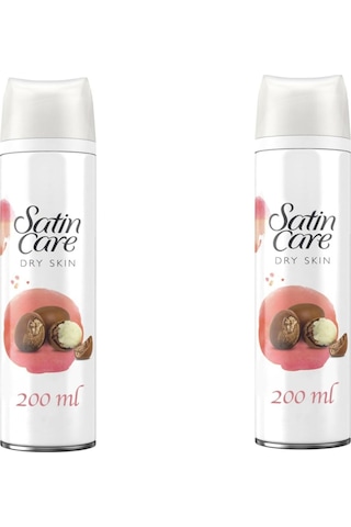 Satin Care Kuru Ciltler için Tıraş Jeli 2 x 200 ML