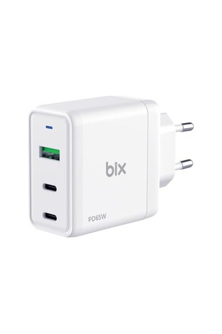 Bx3p65g 65w Gan Qualcom 4.0 2 Type-c & Usb-a 3 Portlu, Macbook Air, İpad Air, Apple iPhone Uyumlu 17/16/15/14/14 Max Apple iPhone Uyumlu /13/1
