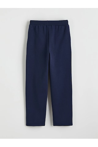 LC Waikiki Lcw Kids Lacivert Beli Lastikli Kız Çocuk Eşofman Altı Dark Navy