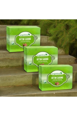 Organicsun Doğal Bıttım Sabunu 3 x 140 G