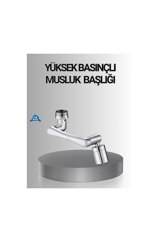1080 Dönebilen Musluk Başlığı Robotik Kol Havalandırıcı Çok Yönlü Su Yönlendirme