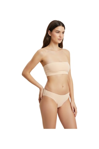 Sensu Kadın Günlük Pamuklu Külot Ten Bikini Model 5'li Paket Kts1058 Bej