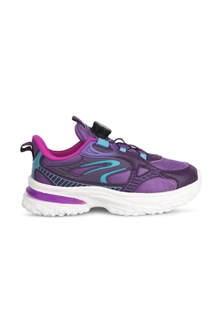 Buckhead 3053 Akıllı Bağcıklı Flex Foam Taban Unisex Çocuk Ayk. Lila LILA