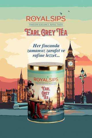 Earl Grey Tea 60 Süzen Poşet