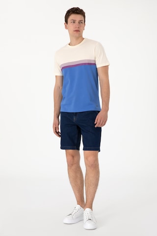 U.s. Polo Assn. Erkek Mavi Şort Jean 50304320-dn0013 Blue Rınse