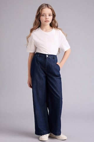 Defacto Relax Fıt Jean Pantolon Kız Çocuk G0304a826smnm26 Lacivert-nm26