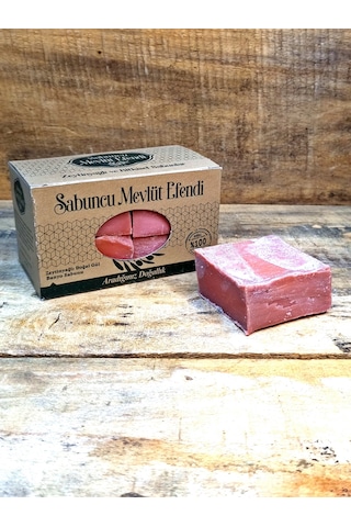 Sabuncu Mevlüt Efendi Zeytinyağlı Doğal Gül Banyo Sabunu 400 G