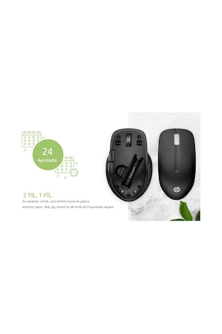 HP 430 3B4Q2AA Kablosuz Bluetooth Çoklu Cihaz Optik Mouse