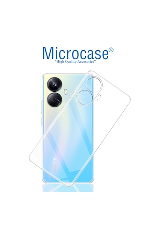 Realme 10 Pro Plus Slim Serisi Soft Silikon Kılıf - Şeffaf Al3324