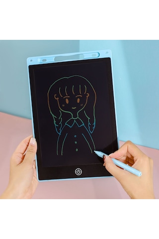 Tcherchi 8,5 İnç Çok Renkli Lcd Yazı Çizim Tableti, Ofis Ve Yaratıcı Kullanım İçin İdeal Grafik Tableti