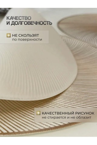 Heavenly Place Mutfak Servisü İçin Yuvarlak Servis Peçeteleri 376221542 Beyaz