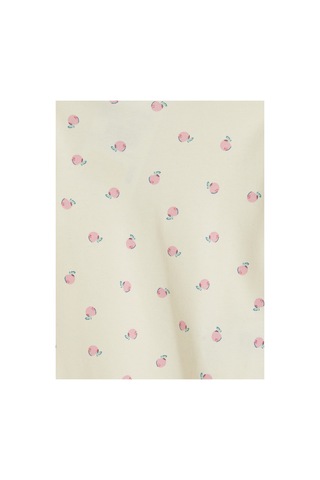 Lc Waikiki Alıta Cıty Farkıyla Lcw Baby Ekru Baskılı Kız Bebek Çıtçıtlı Body 2'li Ekru - 930971546 Ekru