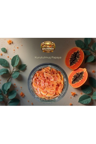 Kadirlihazarbey Kurutulmuş Papaya 100 Gr 100 G