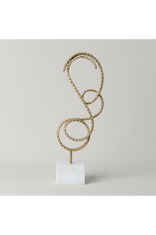 Linens Medlin 15x9x40,5 Cm Dekor Gold