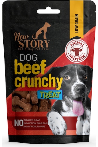New Story Dog Beef + Lamb + Chicken Crunchy Köpek Ödülü 3 x 80 G