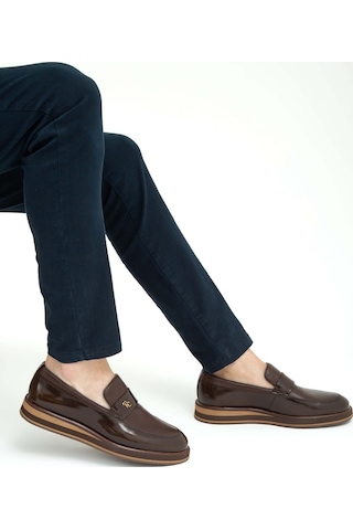 Tamer Tanca Erkek Hakiki Deri Kahverengi Açma Casual Ayakkabı 183 20067 Erk Ayk Sk22/23 Khv Acma/khv Gyk Kahverengi