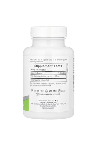 Naturesplus Pro Gaba 500 Mg - 60 Caps